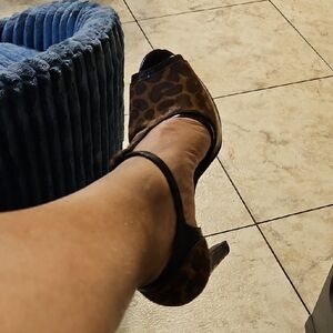 MICHAEL Michael Kors Leopard Print Heels